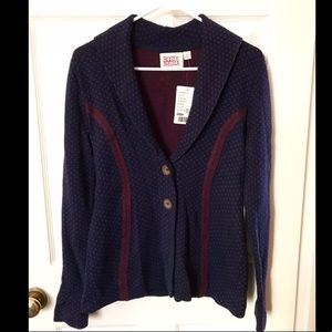 NWT. Anthropologie Rosie Neira polka dot cardigan